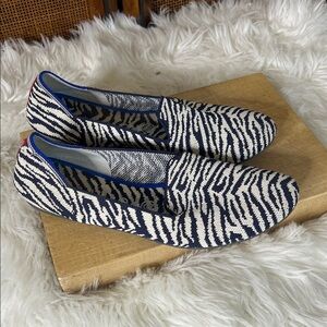 Rothy’s Retired Zebra Print Loafer